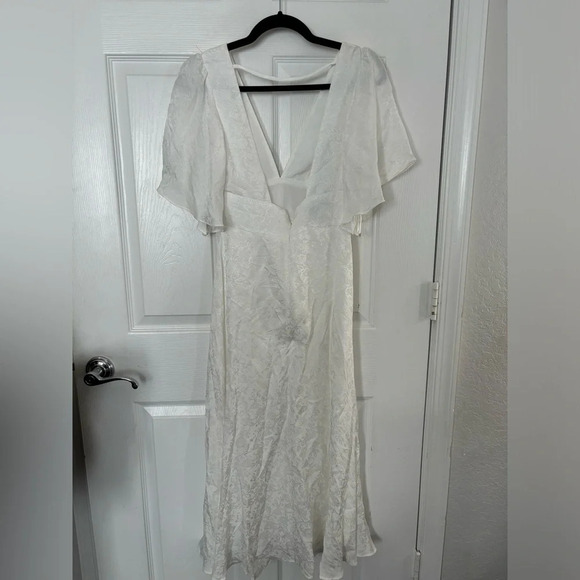 Jenny Yoo Lucinda White Dress - Picture 5 of 6